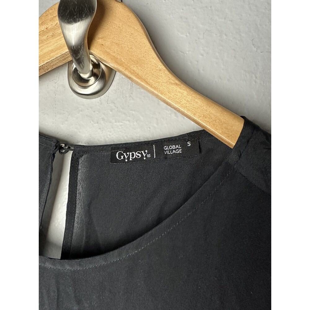 Gypsy 05 Global Village Python Snake Print 100% S… - image 2